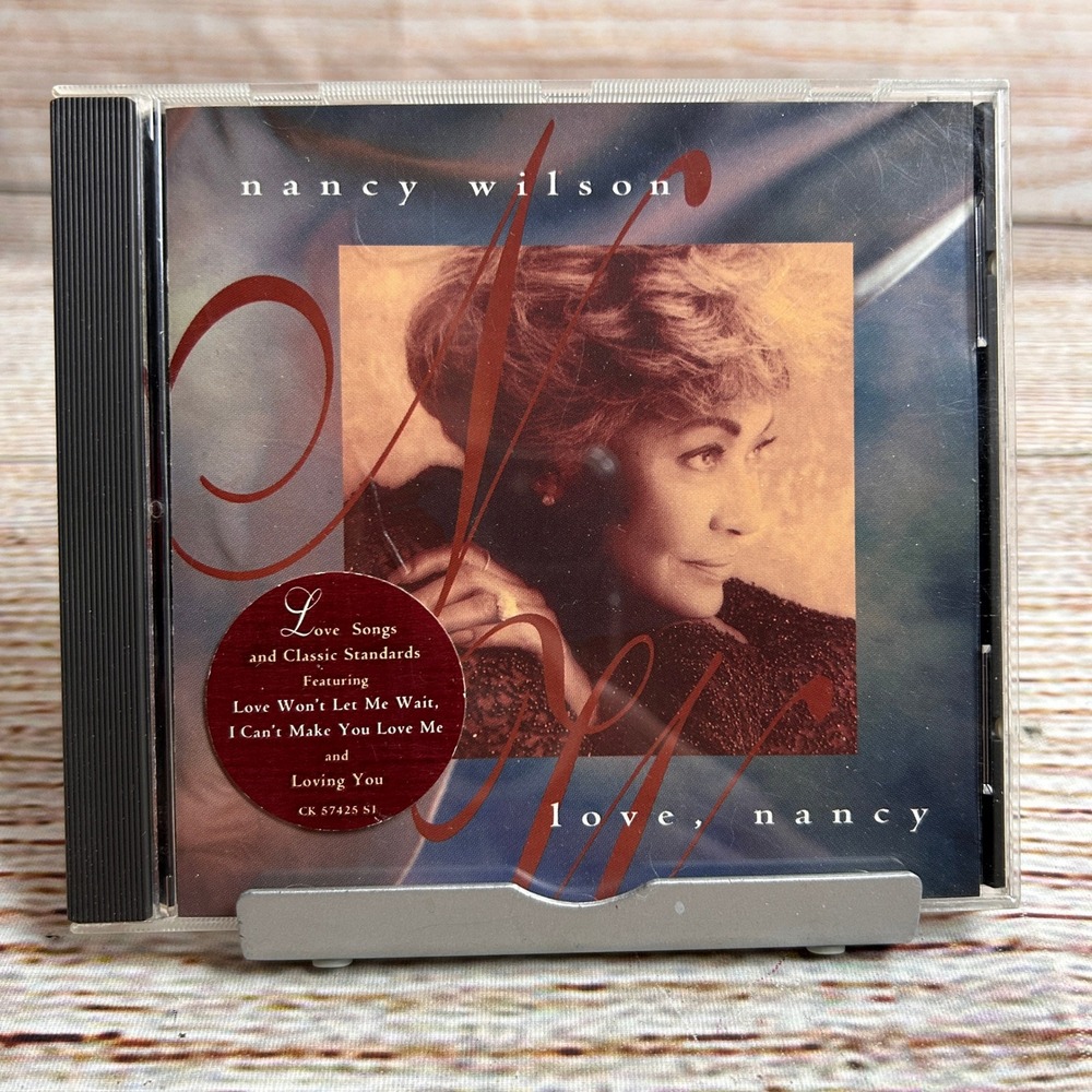 Nancy Wilson Love Nancy CD 1994 Columbia Jazz Soul Vocal I Cant Make You Love Me